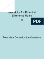 Electricity 7 - Potential Difference Rules