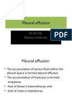 Pleural Effusion