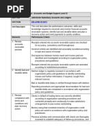 Administer Subsidiary Account and Ledgers