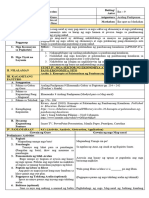 4as LESSON PLAN Pambansang Kaunlaran