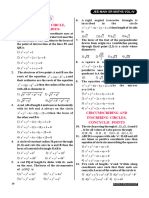 XI - Maths - Chapter 11 - CIRCLES-II