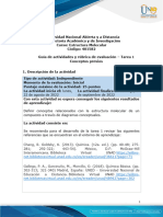 Guía de Actividades y Rúbrica de Evaluación - Tarea 1 - Conceptos Previos