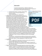 8) Chronic Cor Pulmonale