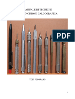 Manuale Di Tecniche Dell'Incisione Calcografica Toni Pecoraro