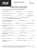 Second-Conditional Exercises5th