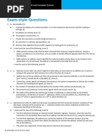 GR CHECK Module 4 Exam Style Answers Processor Fundamentals CUP