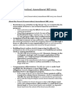 Forest (Conservation) Amendment Bill 2023