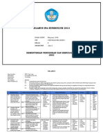 Silabus IPA Kelas 8 (8 Kolom)