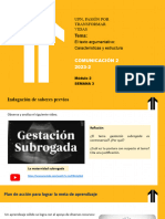 SEM 3 - Mód 2 - Texto Argumentativo - Características 2023-2 - CAD