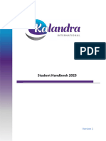 Student Handbook Kalandra International 2023 V1