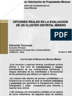 Opciones Reales Cluster Distrital - Edmundo Tulcanaza