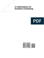 Software Optimization For High-Performance Computing