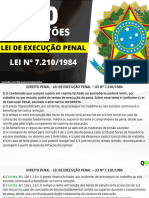 50 Questões - Lei de Execução Penal - Lei Nº 7.210 de 1984