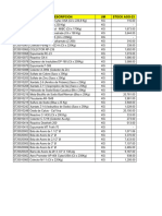 Stock de Reactivos y Aceros Cierre Ago-23 UM Tacaza