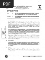 Philhealth Circular 2022 - 0014 - Full Financial Risk Protection For Filipino Health Workers Infected