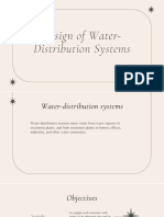 Design of Water-Distribution Systems