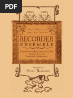 Recorder Ensemble, First Collection Soprano, Alto, Tenor, Bass