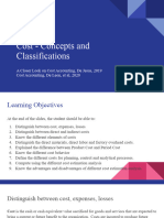 Chapter 2 Cost Concepts and Classification