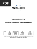 Procurement Specification LV SWGR