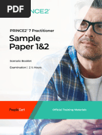 PRINCE2 7 PRT ScenarioBooklet