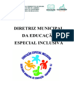 Diretrizes Municipais Da Educacao Especial Inclusiva - 2021