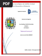 Balanced Scorecard