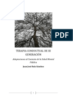 Ruiz (2018) Terapia Conductual de Tercera Generación en Salud Mental Pública