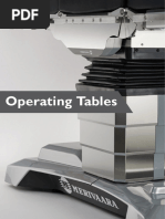 BUK Merivaara Operating Tables Brochure