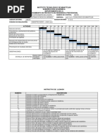 CRONOGRAMA DE PROYECTO - Ejemplo