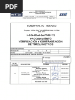 K-Cc4-153a1-Qa-Proc-172 - R0 - Ea Procedimiento de Contrastacion de Torquimetros