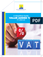 Value Added Tax Fy 2021-22