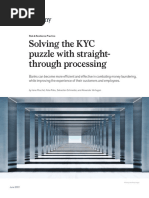 Solving The Kyc Puzzle With Straight Through Processing