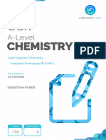 Analytical Techniques (IR - MS) 1 QP