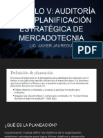 Tema 5 Auditoria de La Planificación Estratégica de Mercadotecnia