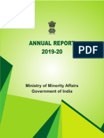 Annual Report 2019-20: Ministry of Minority Affairs Government of India