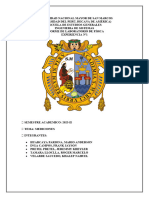 Informe 1 de Laboratorio Fisica UNMSM