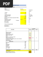 Sistema de Bombeo en Hoja de Calculo