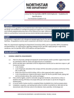 P20 - Underground Piping - Supply Lines For Fire Sprinklers NFPA 13 - Hydrants - Guidelines - Specifications