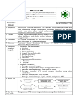 Sop Pemakaian Apd