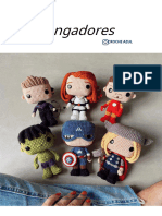 MINI VENGADORES BY AZULIECROCHE - It.es - Pt.es