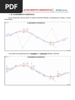 El Alineamiento Horizontal. Curvas Circulares 2016