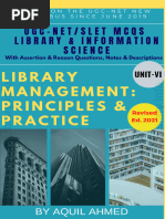 Library Management - Principles and Practice