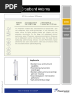 Low Broadband Antenna