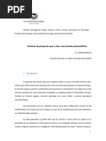 Calderón, S. (2019) - Vínculo de Pareja de Ayer y Hoy. Una Mirada Desde El Psicoanálisis