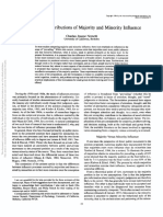 Nemeth. Differential Contributions of Majority and Minority Influence