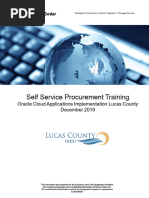 Self Service Procurement Packet