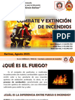 B.I.C.E. I - 01 - Combate y Extinción de Incendios