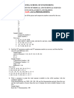 CSA09 Programming in Java Medium