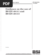 Guidance On The Use of BS EN 40-3-1 and BS EN 40-3-3: Published Document +A1:2009 PD 6547:200 4