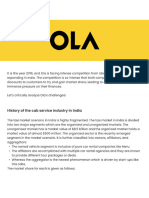 OLA Case Study